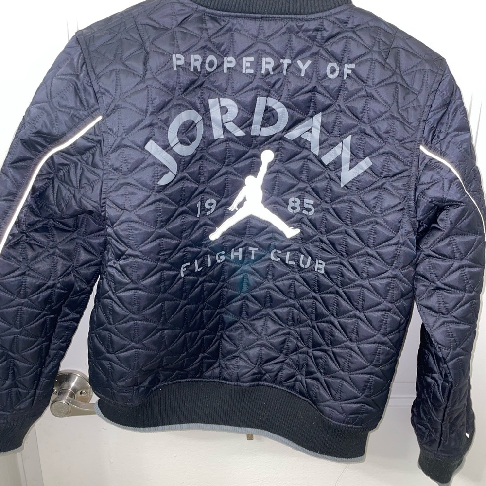 Jordan Quilted Black and White Jacket
